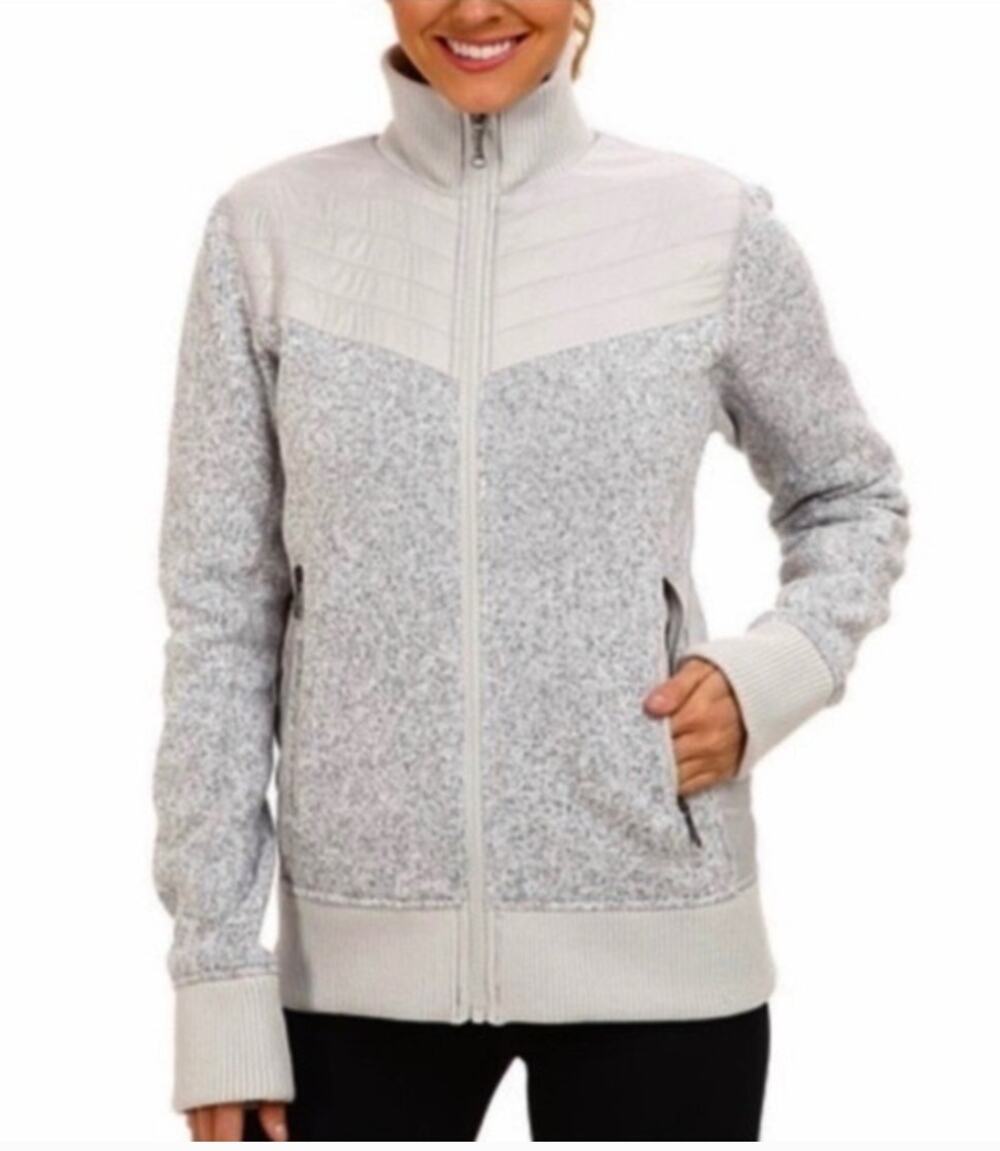 Marmot Women's Sweater Fleece Hybrid Full-Zip Jacket Size L